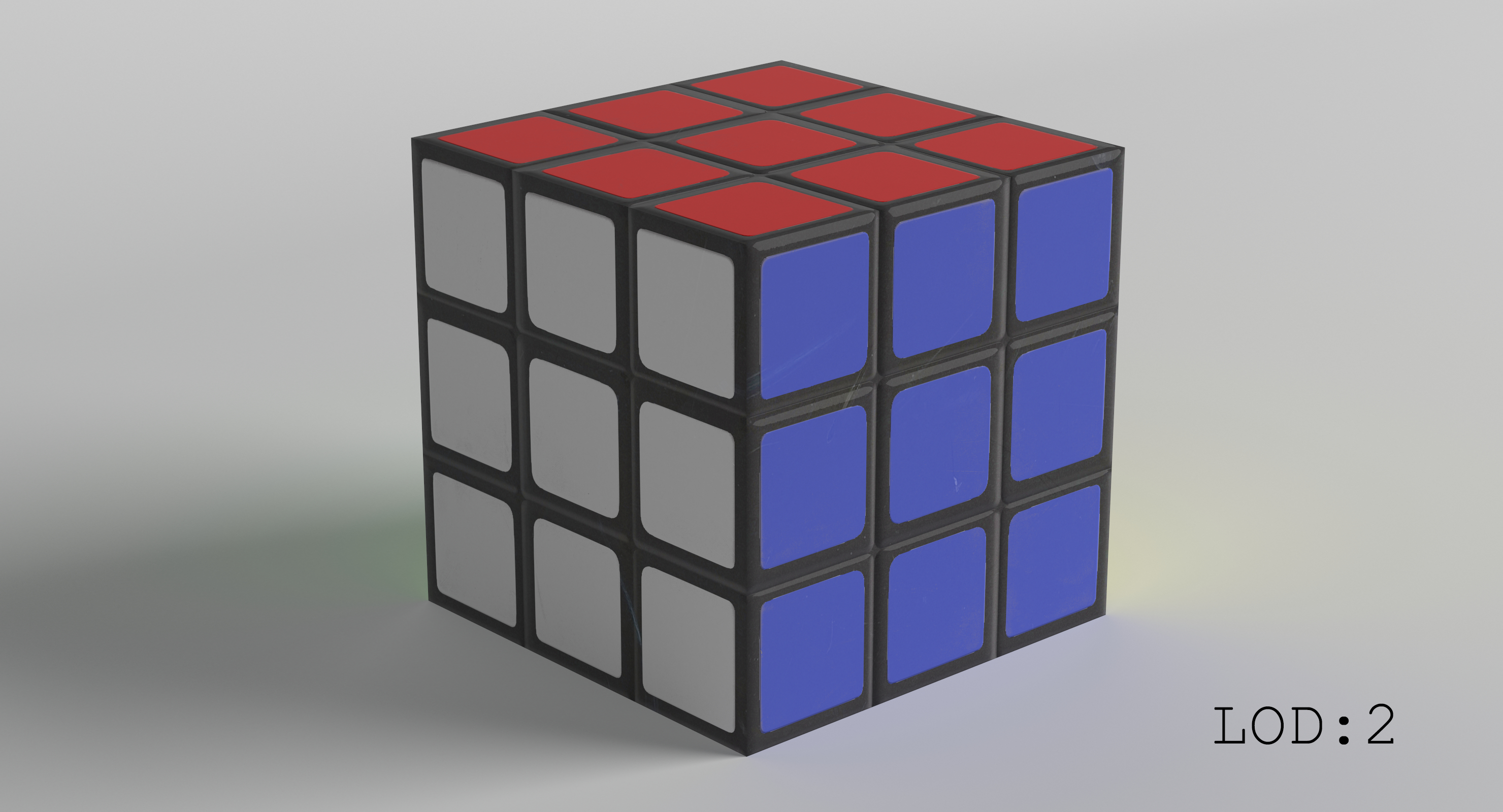 魔方魔方3d模型