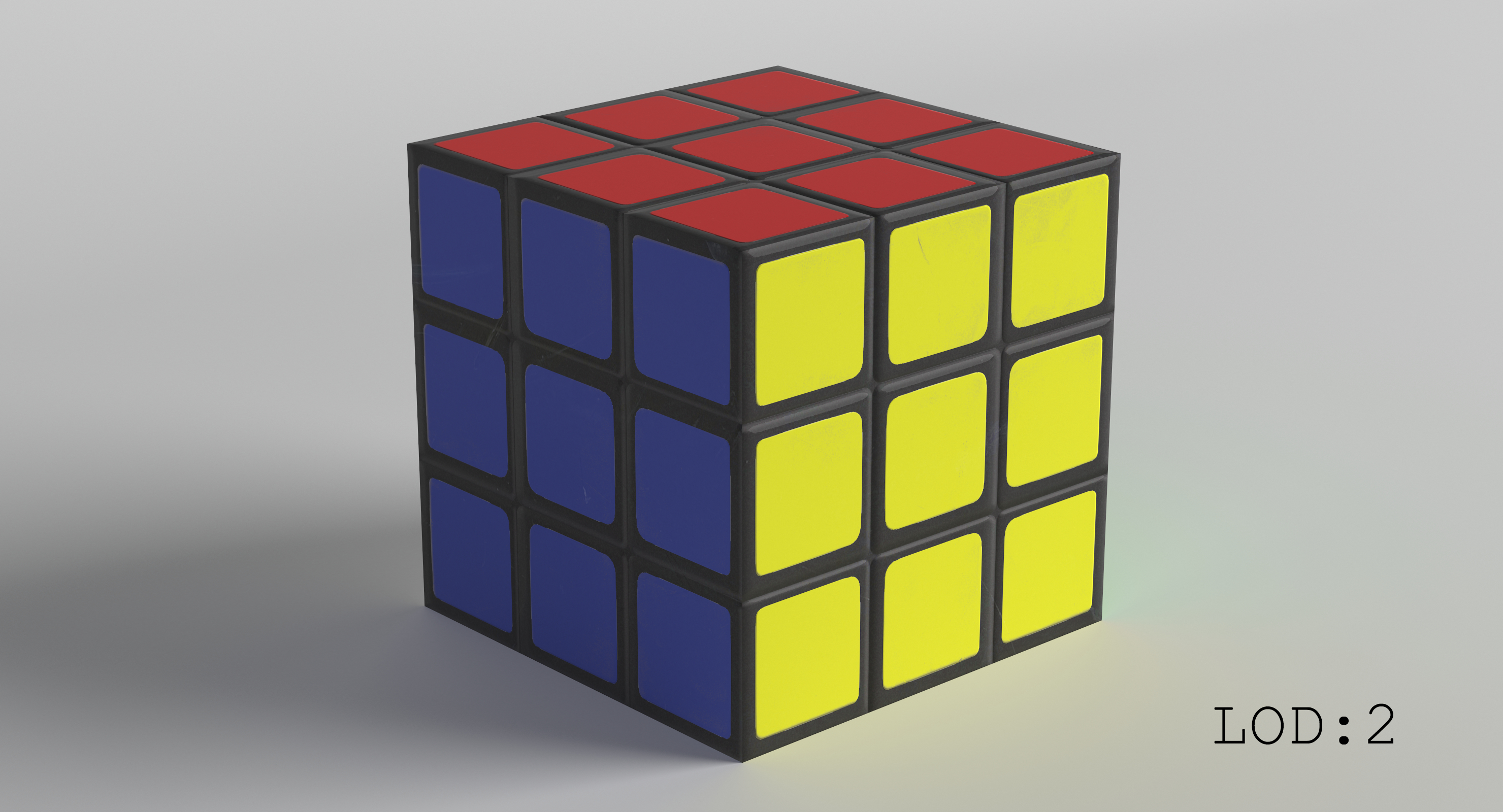 魔方魔方3d模型
