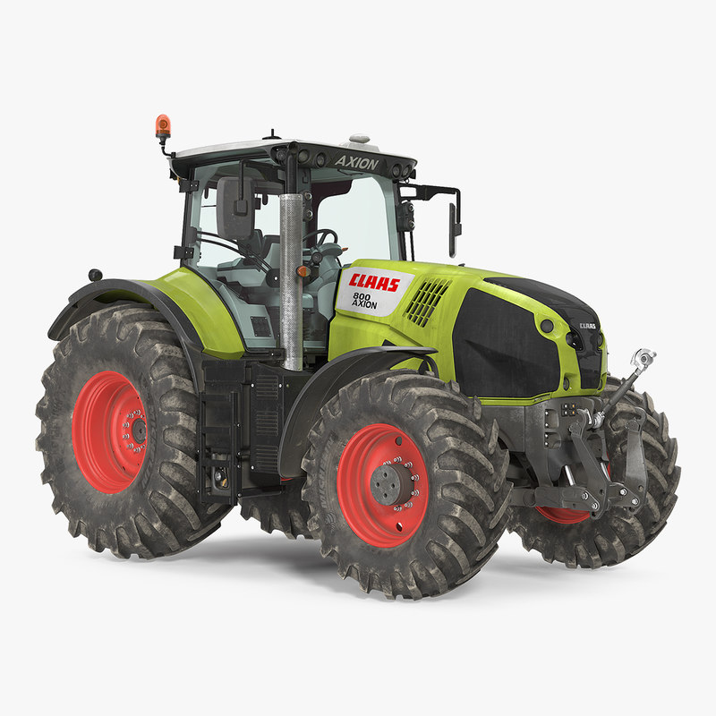 3D model claas axion 800 tractor - TurboSquid 1374612