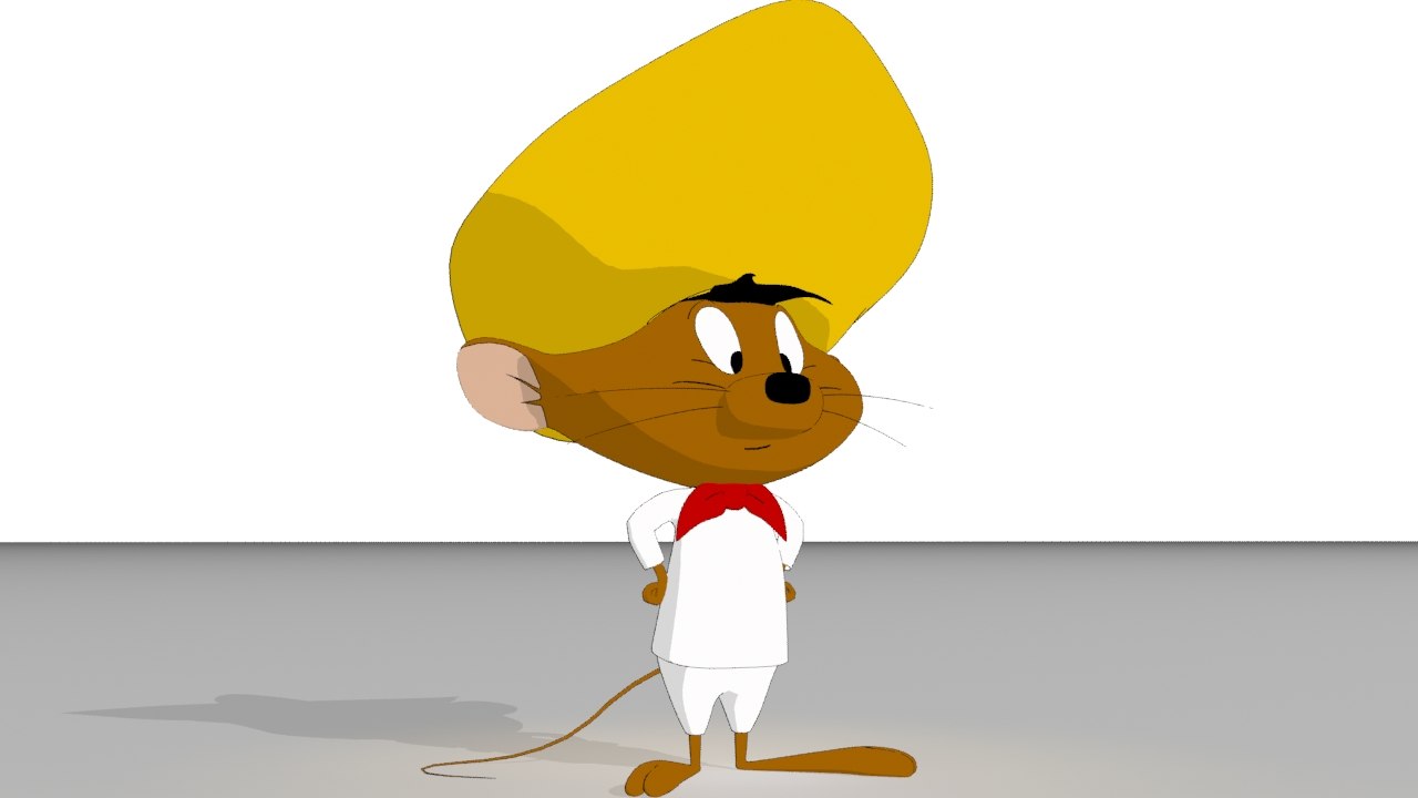 Modello 3d Speedy Gonzales Turbosquid