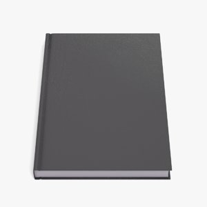 blank book 2 3D model