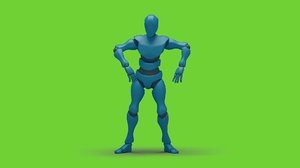 Bot Man Dancing Wave Hiphop