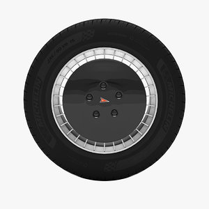 knight rider wheel 3D model
