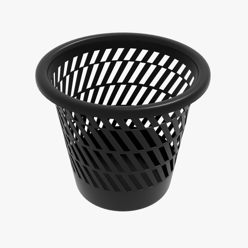 휴지통 3D 모델 TurboSquid 1375110