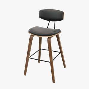 3D bar stool model