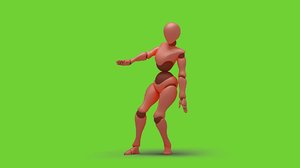 Bot Woman Dancing Hiphop 01