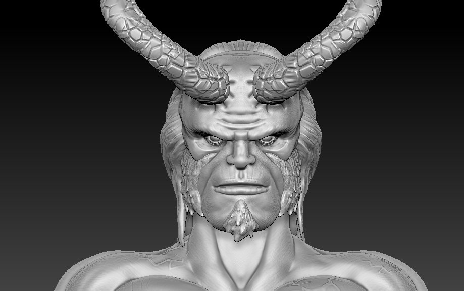 Hellboy character 3D - TurboSquid 1375300