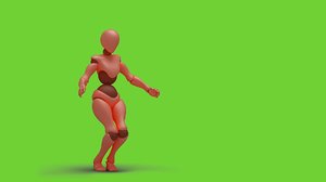 Bot Woman Dancing Hiphop 02