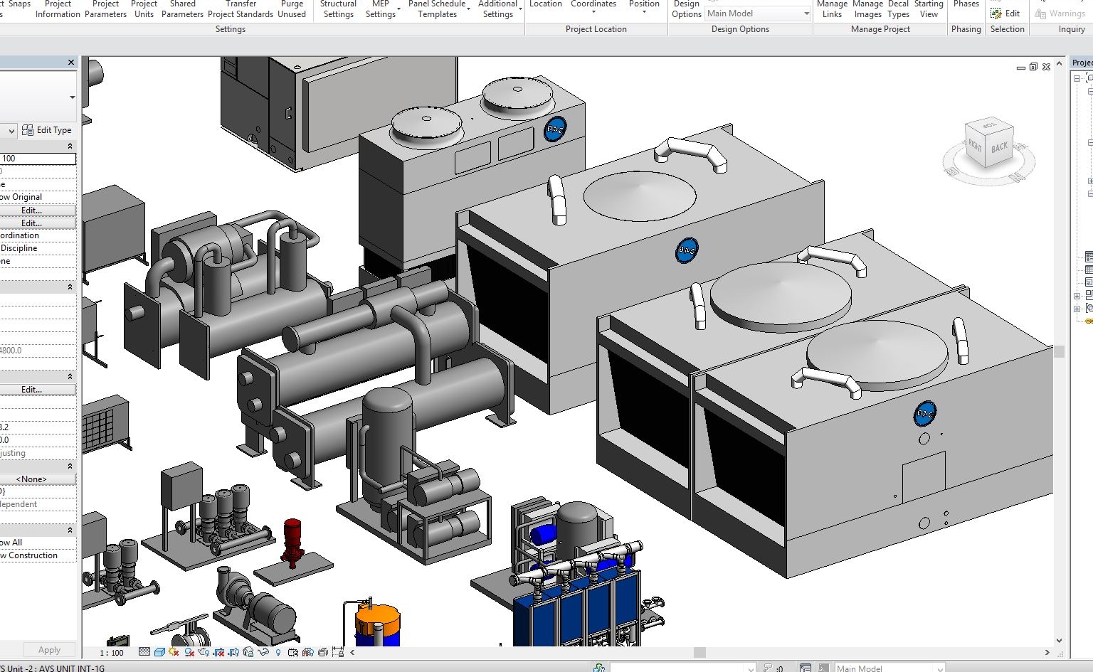 Famílias Revit do Equipamento Mecânico 2016 Modelo 3D - TurboSquid 1375461
