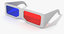 3D glasses model