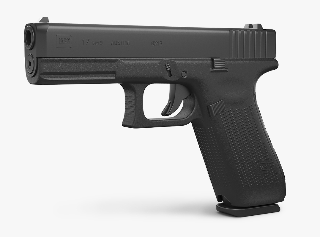 3d model glock g17 gen5