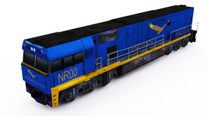 3D model australian nr locomotive