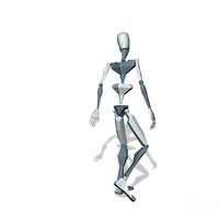 Male turn and walking away
