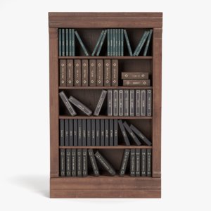 bookshelf 1 3D model