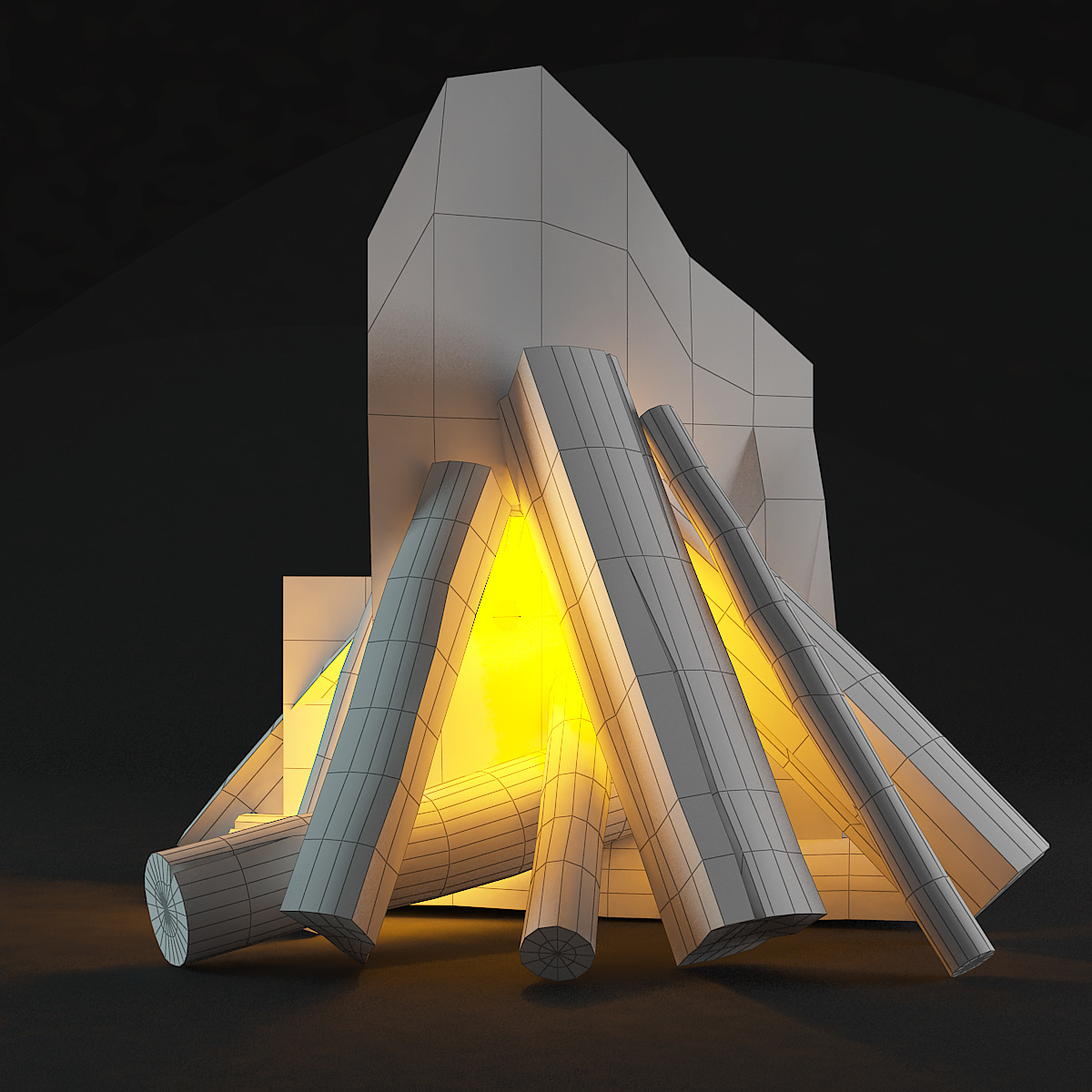 Fogo 1 Modelo 3D TurboSquid 1375985