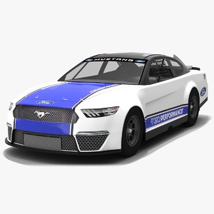mustang gt nascar season 3D