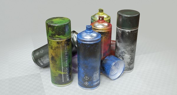 Spray Paint 3D Models for Download | TurboSquid