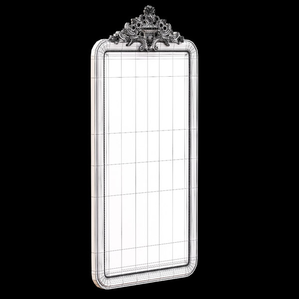 3D louis philippe gilt leaner TurboSquid 1376174