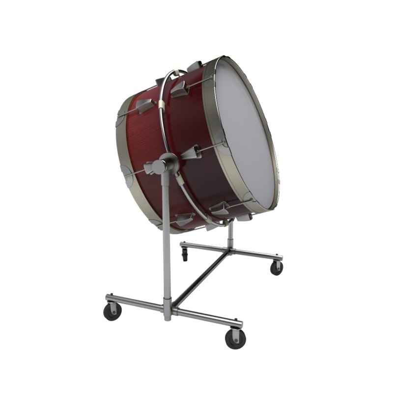 3D bass orchestra drum - TurboSquid 1376262