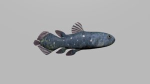 fish coelacant model