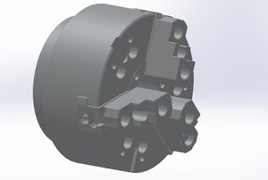 3D hydraulic chuck 210mm model