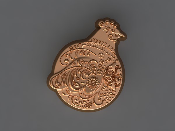 chicken mold hand 3D model