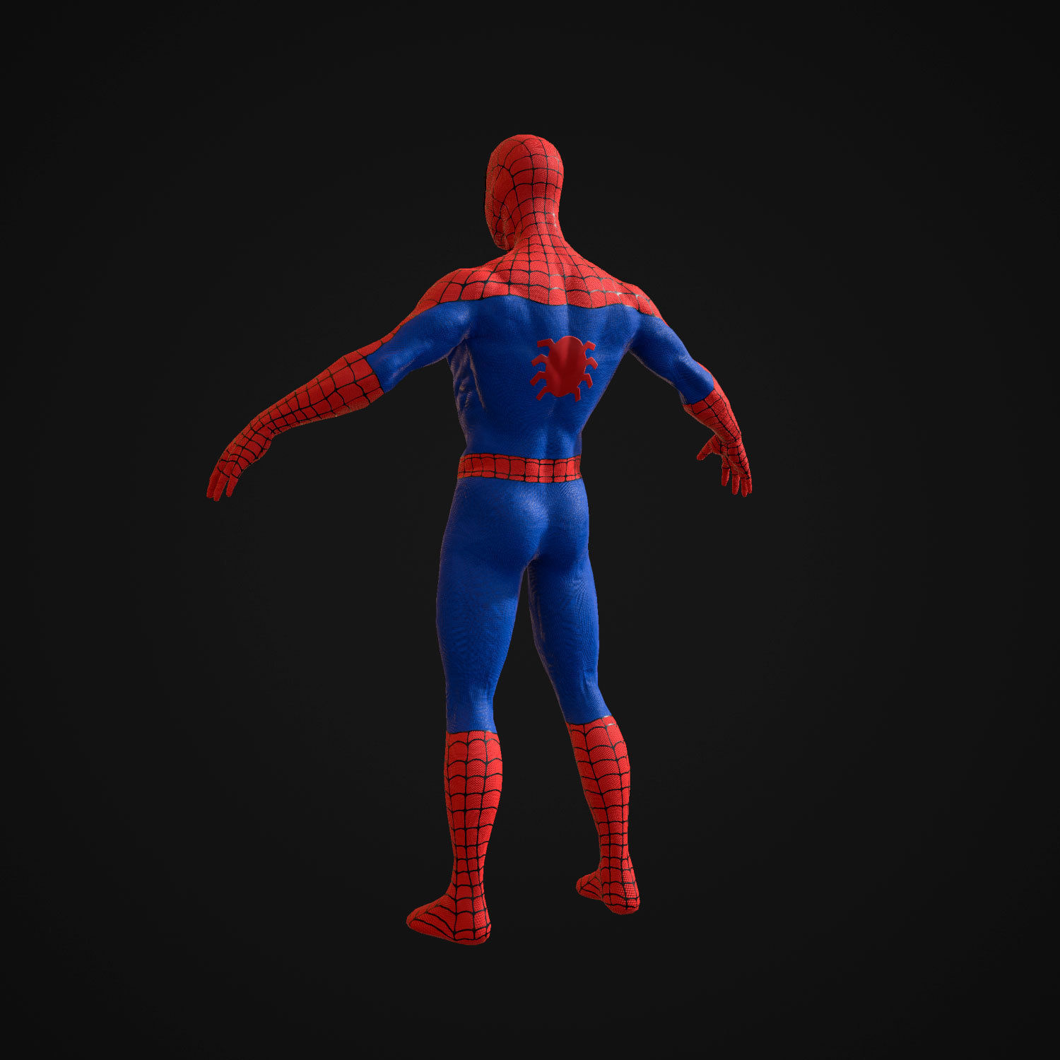 3D model spider man TurboSquid 1376510