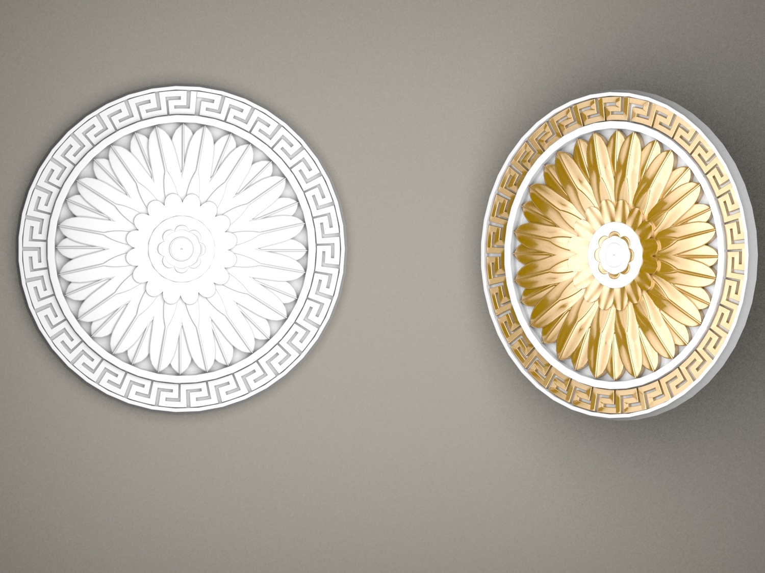 Plaster Ceiling Ornament Ceiling Medallion