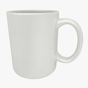 3D coffee mug 02 model