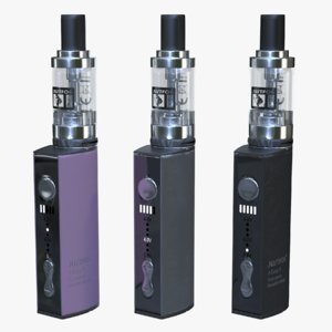 3D justfog q16 clearomizer model