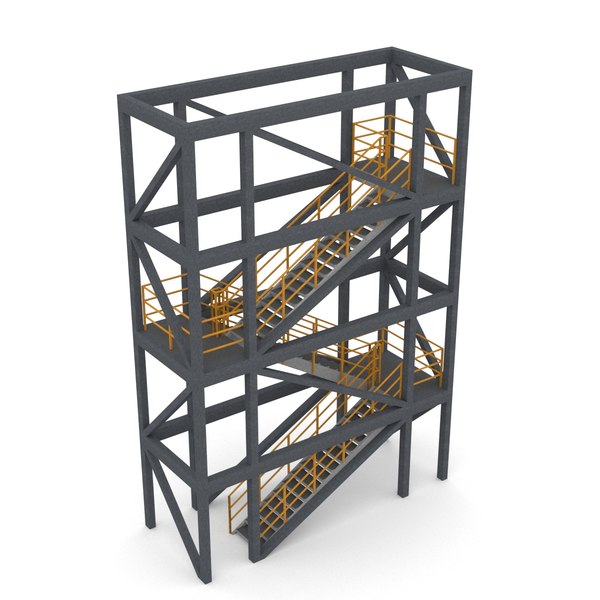 Modelo 3d Torre De La Escalera Modular 1 - TurboSquid 1376752