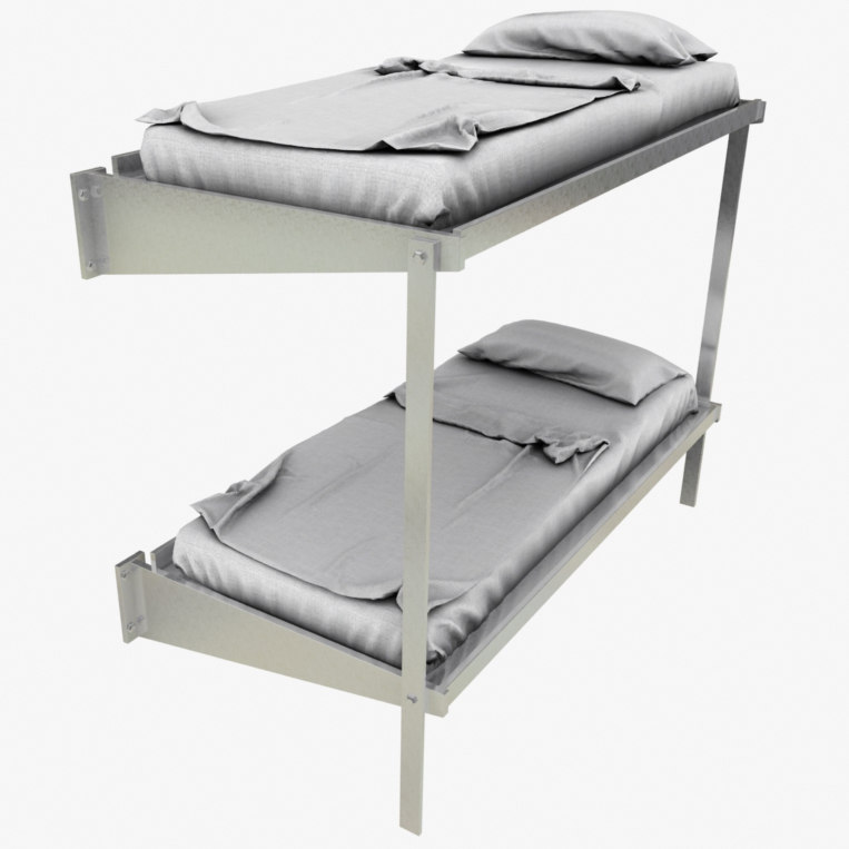 Double Bunk 3d Model Turbosquid 1376676 Double Bunk 3d Model