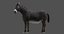 horse rigged 3D model