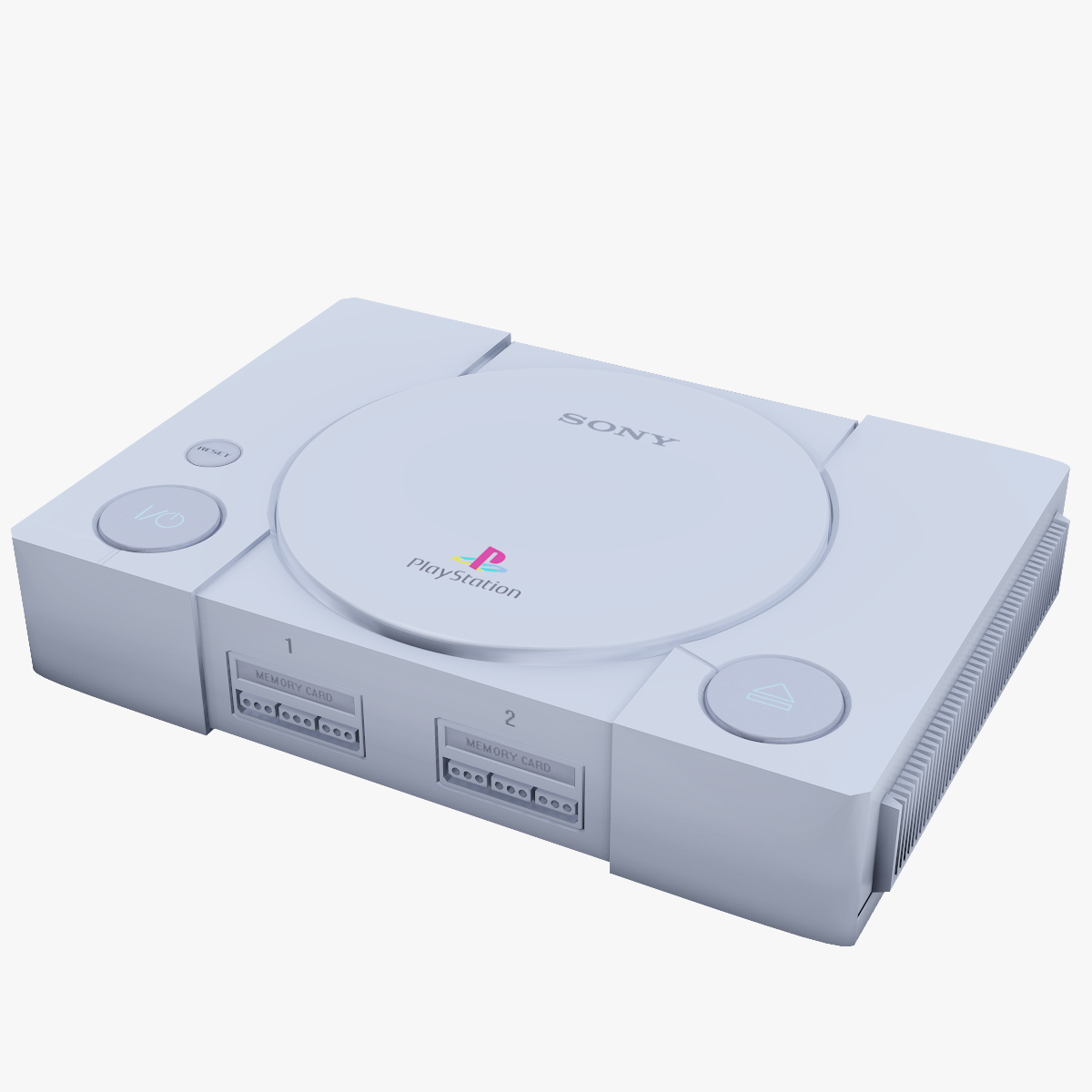 3d model ps1 gamepad