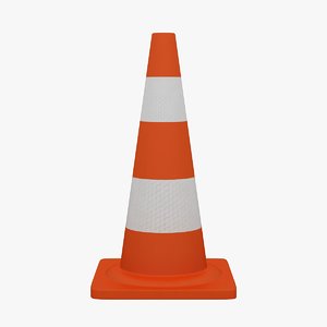 traffic cone 3D model
