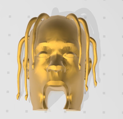 3d Travis Scott Head Astroworld Model Turbosquid 1377199