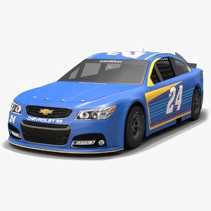 3D hendrick motorsports nascar chase model