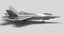 jet fighter shenyang fc-31 3D model