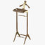 classical valet stand 3D model