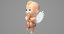 cartoon baby boy cupidon 3D
