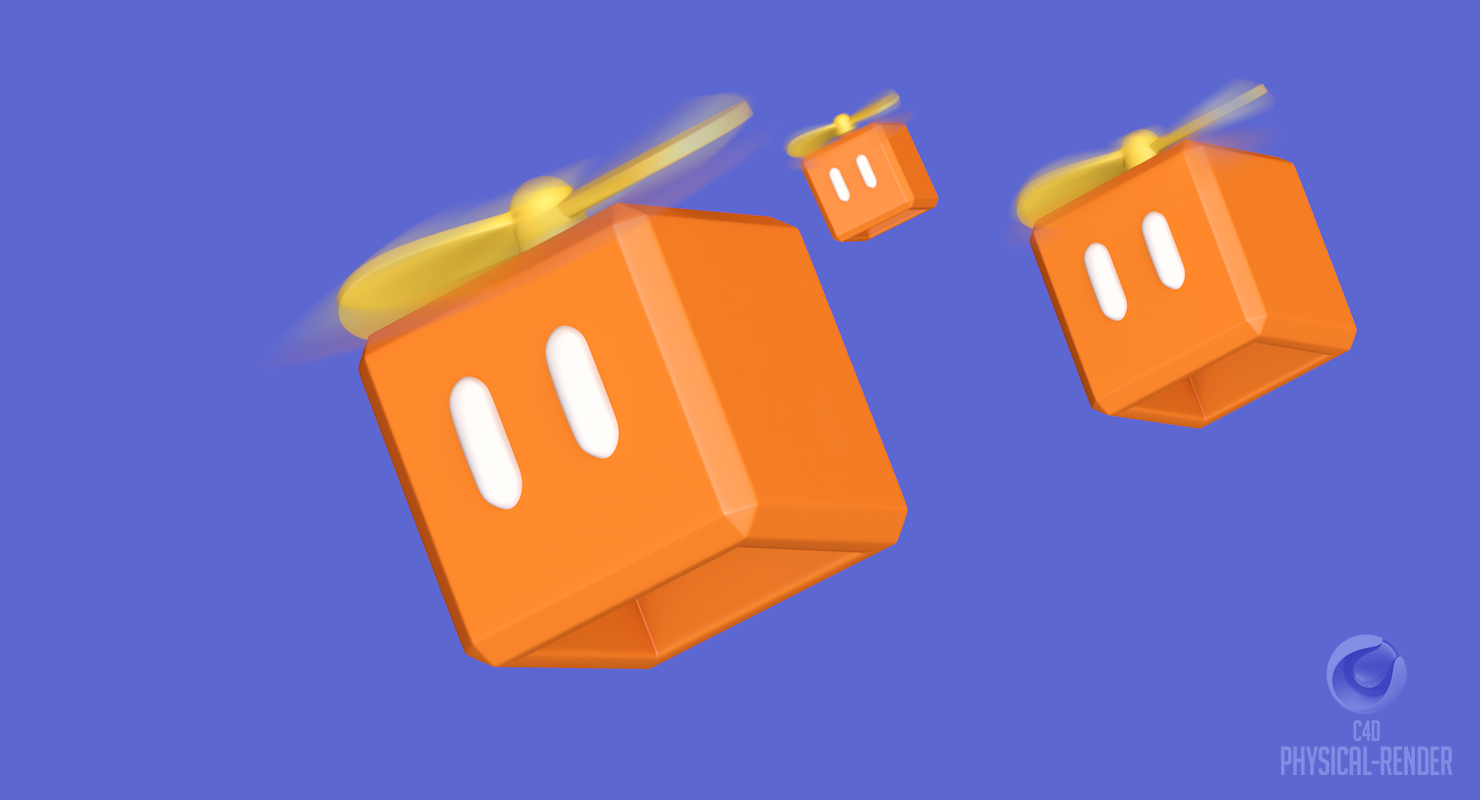 3D propeller box super mario model TurboSquid 1377519