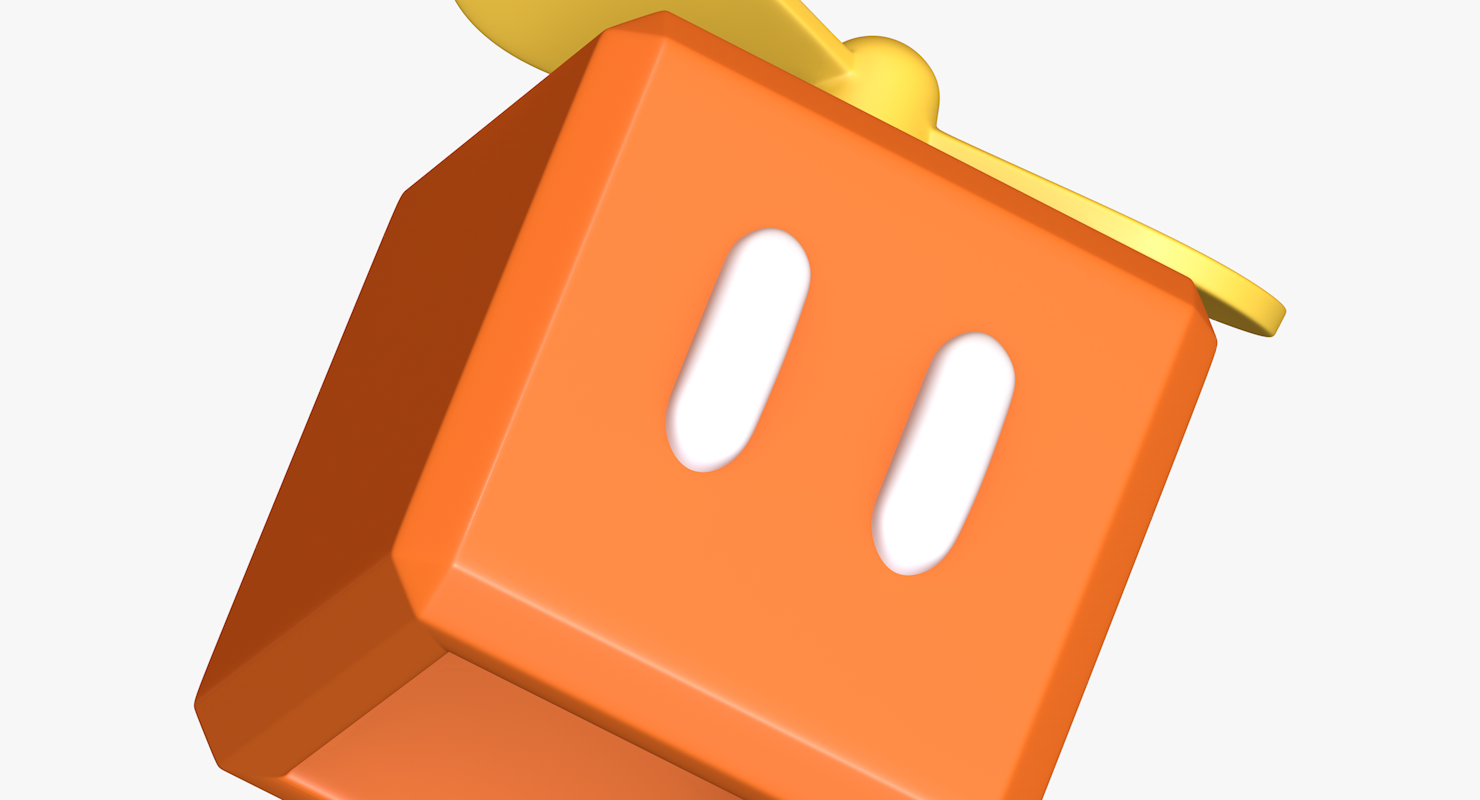 3D propeller box super mario model TurboSquid 1377519