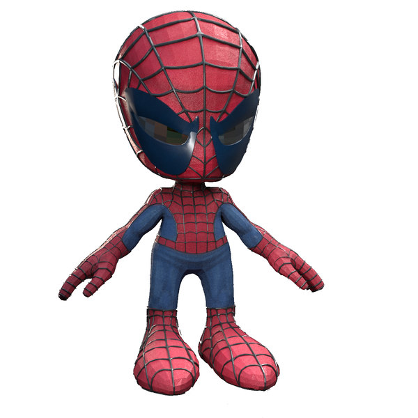 Modelo 3d Spiderman De Dibujos Animados Turbosquid