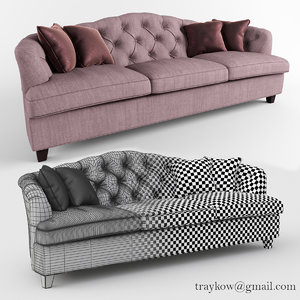 3D victoria sofa