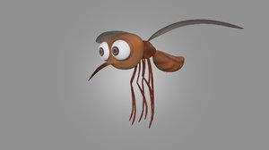 mosquito bug insect 3D model