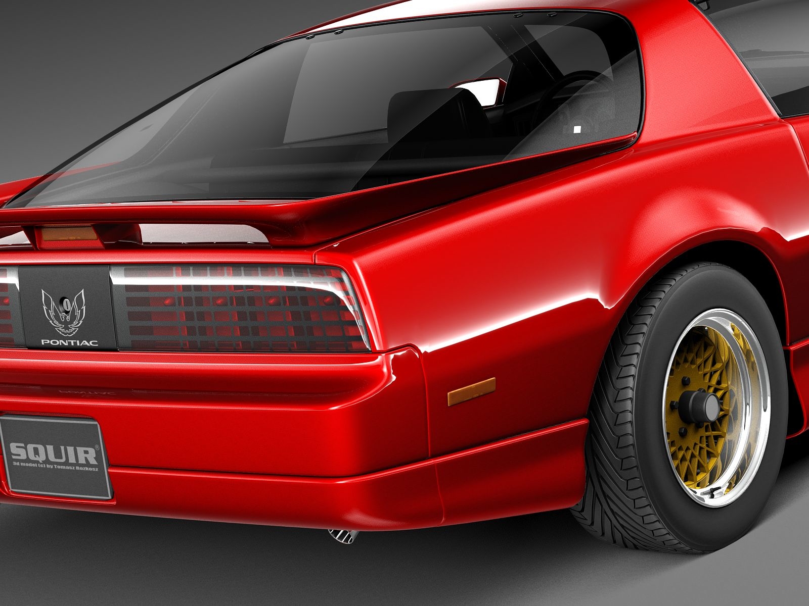 pontiac firebird trans 1988 3d 3ds