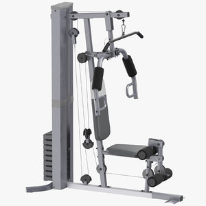 gym machine 3D model
