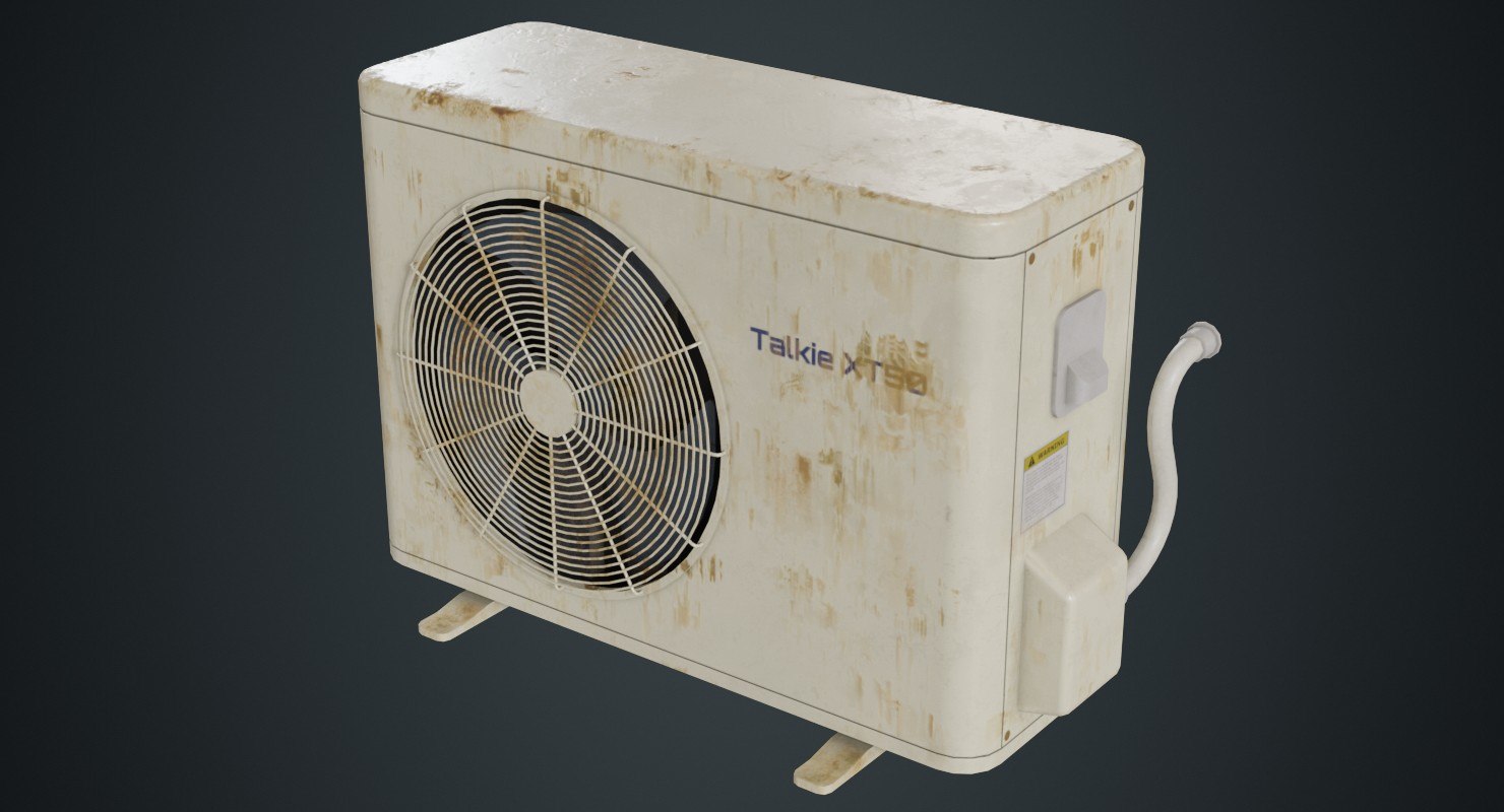 3d Air Conditioner 4b Model Turbosquid 1377757 3727