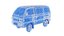 3D suzuki carry minivan