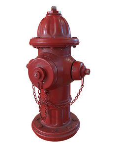 3D model hydrant